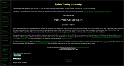 Desktop Screenshot of phi-phenomenon.org