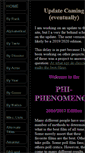 Mobile Screenshot of phi-phenomenon.org
